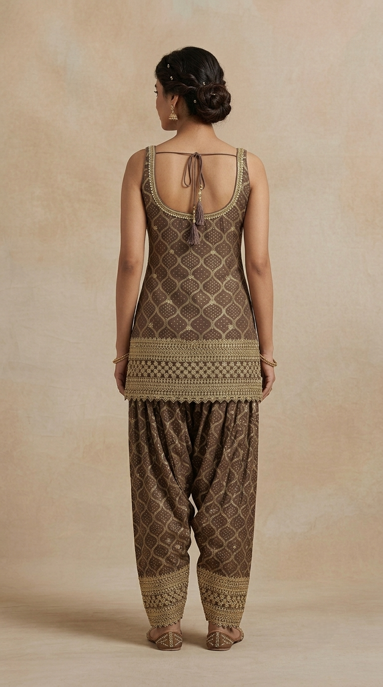 Elegant lavender Farsi salwar suit with embellished detailing for engagement, sangeet and wedding functions