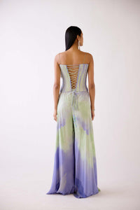 LILAC EMBELLISHED CORSET SHARARA SET